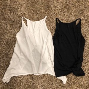 🍋 Lululemon Tie-back Tanks (Set of 2)